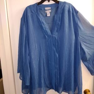 Maggie Barnes Plus-sized Blouse 5X